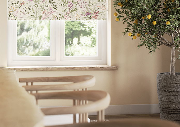 Cleo, Delicate Pink - Roller Blind - Image 5
